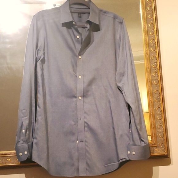 Banana Republic Other - Banana Republic Non-Iron tailored slim fit Sz M/Tall men's tailored shirt